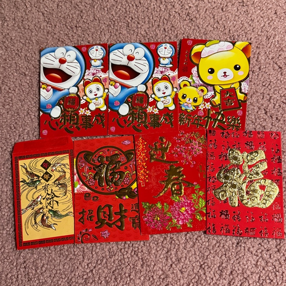 🔥10/$15 7 Red Envelopes